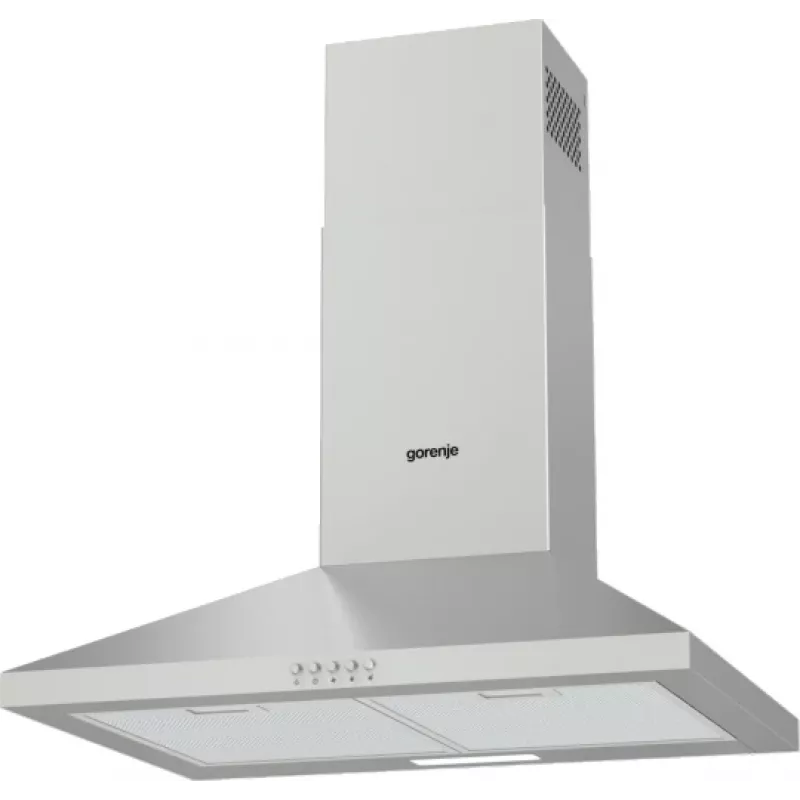 Gorenje KH60A F2LB SS WHC629E4X RL_G400, 450 m³/h, wyciąg/wyciąg z recyrkulacją, C, A, B, 65 dB