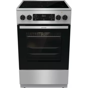 Kuchenka Gorenje GECS5C70XA wolnostojąca elektryczna płyta ceramiczna stal nierdzewna