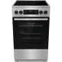 Kuchenka Gorenje GECS5C70XA wolnostojąca elektryczna płyta ceramiczna stal nierdzewna