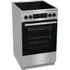 Kuchenka Gorenje GECS5C70XA wolnostojąca elektryczna płyta ceramiczna stal nierdzewna