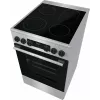 Kuchenka Gorenje GECS5C70XA wolnostojąca elektryczna płyta ceramiczna stal nierdzewna
