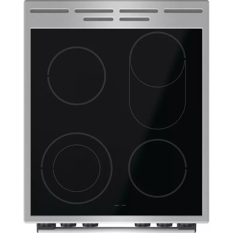 Kuchenka Gorenje GECS5C70XA wolnostojąca elektryczna płyta ceramiczna stal nierdzewna