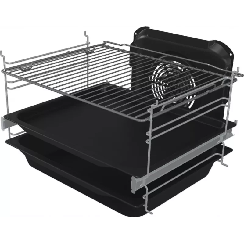 Kuchenka Gorenje GECS5C70XA wolnostojąca elektryczna płyta ceramiczna stal nierdzewna