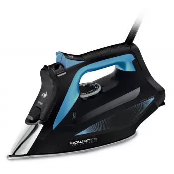 Rowenta DW5310 Żelazko parowe Microsteam 400 HD Laser podeszwa 2700 W Czarny, Niebieski