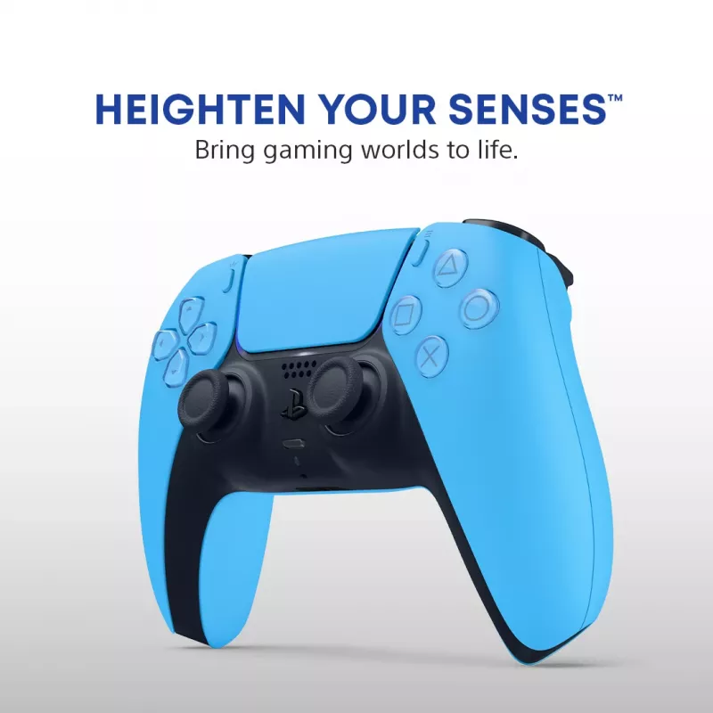Gamepad Sony DualSense v3 niebieski — Bluetooth/USB, USB-C, wbudowana bateria, kompatybilny z PlayStation 5
