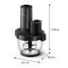 Philips 5000 series HR1507/00 siekacz elektryczny 2 L 650 W Czarny