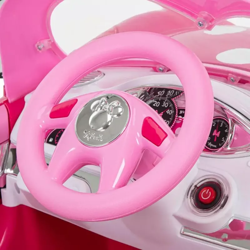 Samochód elektryczny na akumulator HUFFY 17315W — bateria 6 V, jednoosobowy, 4 km/h, do użytku wewnątrz i na zewnątrz, 4 koła