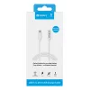 Kabel ładujący Sandberg USB-C > MicroUSB 1 m, 1 m, USB C, Micro-USB B, biały