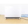 Manhattan Stacja dokująca/hub USB-C z czytnikiem kart i MST, porty (x7): Ethernet, HDMI (x2 4k@60Hz), USB-A (x3) i USB-C, z Power Delivery (PD) 100W - wymaga zewnętrznej ładowarki USB-C (nie dołączonej). Zasilana przez USB (nie wymaga zewnętrznego zasilacza), gdy PD nie jest używane