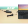 Manhattan Uniwersalny Zasilacz Sieciowy EU do Notebooków/Laptopów, 65W, Automatyczny z 9 Końcówkami Wtyczek, Kompatybilny z większością laptopów, Idealny jako Zamienny Zasilacz, Przewód Zasilający EU, Kompatybilny między innymi z: Acer, Asus, Dell, Fujitsu, HP, Lenovo, Samsung, Toshiba i wiele innych