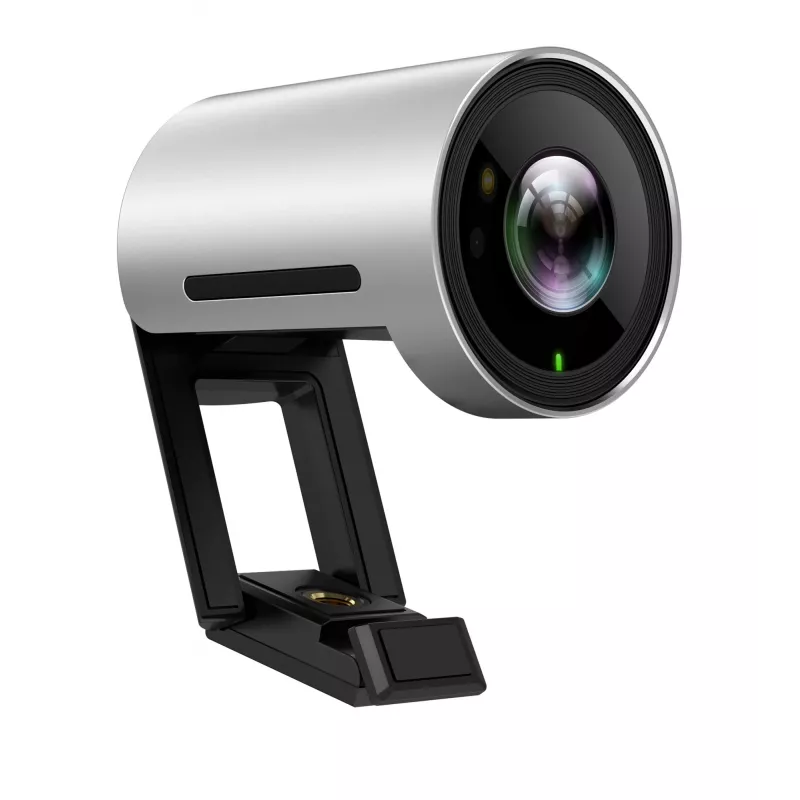 Kamera internetowa Yealink UVC30 Ultra HD 4K do PC — 8,51 MP, 3840×2160, USB 3.2 Gen 1, montaż klipsem, czarny/srebrny