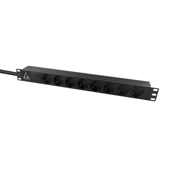 Listwa zasilająca Lanview LVR-2MSCH-SPD-SCH8