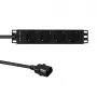 Listwa zasilająca Rack PDU Lanview LVR-2MSCH-SCH-C13-4