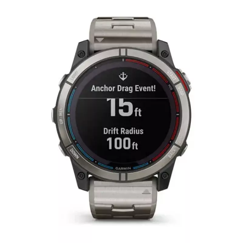 Smartwatch Garmin quatix 7X Solar 3.56 cm MIP 280x280 GPS Wi-Fi