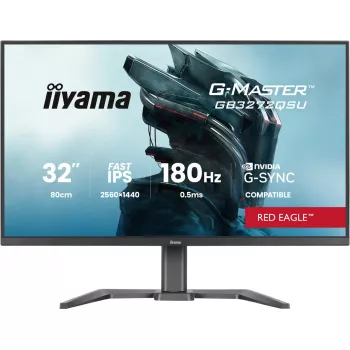 iiyama G-MASTER GB3272QSU-B1 monitor komputerowy 80 cm (31,5 cala) 2560 x 1440 pikseli Quad HD LED Czarny