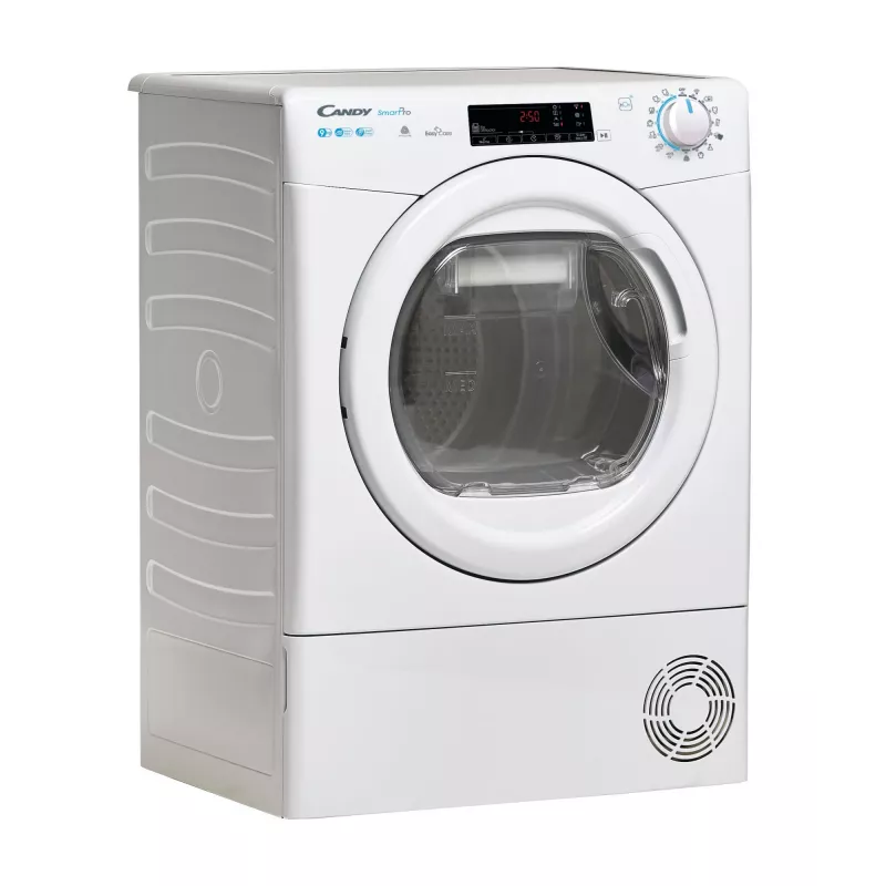 Suszarka na pranie Candy Smart Pro CSOE H9A2TE-S wolnostojąca ładowana od przodu 9 kg biała