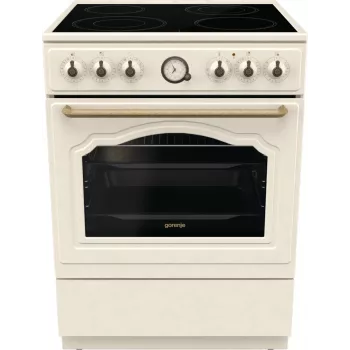 Gorenje GECS6B70CLI Kuchenka wolnostojąca Płyta ceramiczna Beżowy