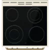 Gorenje GECS6B70CLI Kuchenka wolnostojąca Płyta ceramiczna Beżowy