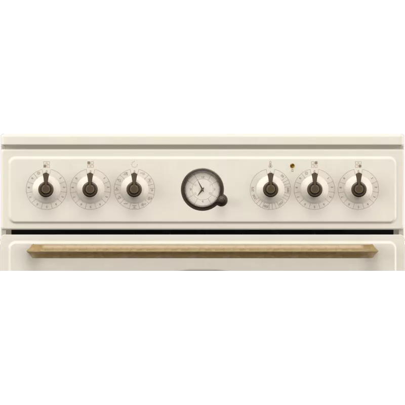 Gorenje GECS6B70CLI Kuchenka wolnostojąca Płyta ceramiczna Beżowy