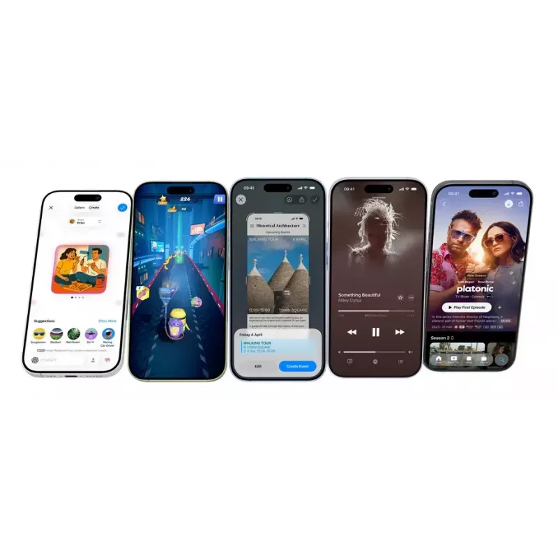 Smartfon Apple iPhone 17 6,3 cala 256 GB Sage, A19, 5G, Dual SIM, IP68