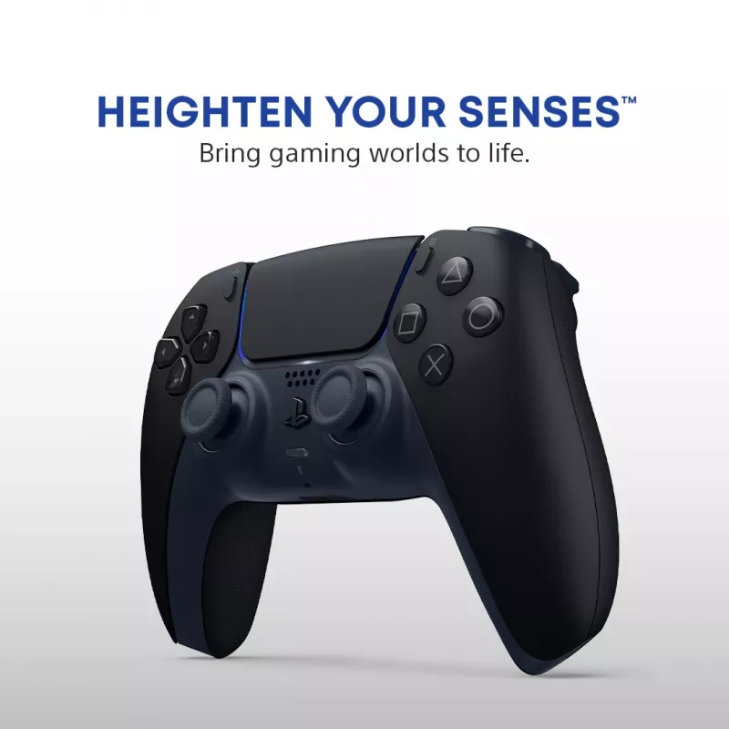 Gamepad Sony DualSense v3 Czarny — Bluetooth/USB, PS5, wbudowana bateria, USB-C, przewodowy i bezprzewodowy
