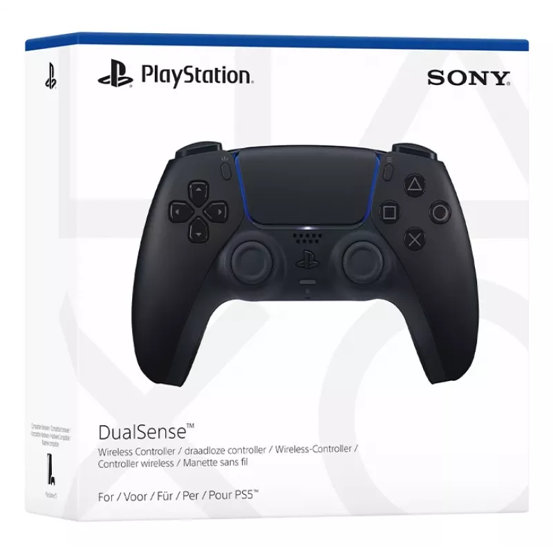 Gamepad Sony DualSense v3 Czarny — Bluetooth/USB, PS5, wbudowana bateria, USB-C, przewodowy i bezprzewodowy