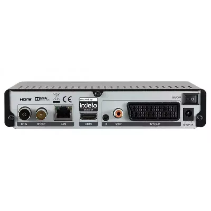 Odbiornik cyfrowy DigitalBox IMPERIAL T2 IR Czarny