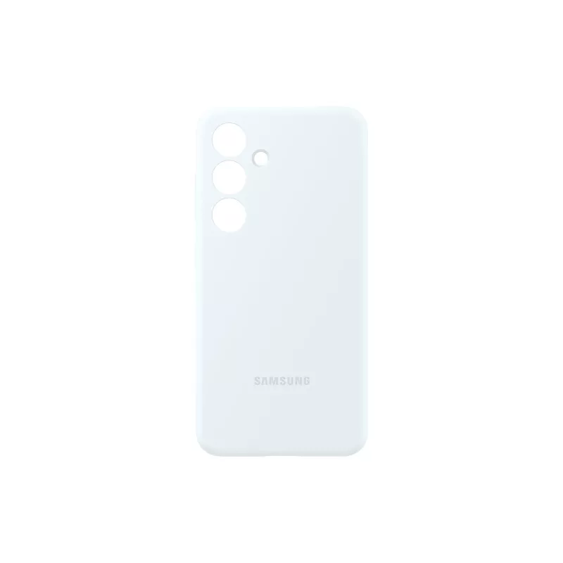 Smartphone silicone cover Samsung Galaxy S24 — biały, for 6.2 inch screens