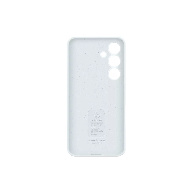 Smartphone silicone cover Samsung Galaxy S24 — biały, for 6.2 inch screens