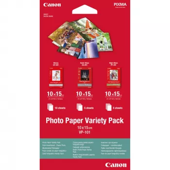 Canon VP-101 Variety Pack papieru fotograficznego 4x6” - 20 arkuszy