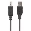 Kabel USB 2.0 LANBERG CA-USBA-15CU-0030-BK, USB A na USB B, 3 m, czarny