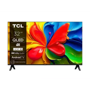 TCL 32V4C QLED TV 32 cale (81,3 cm) HD 1366×768 Wi‑Fi Ethernet Czarny