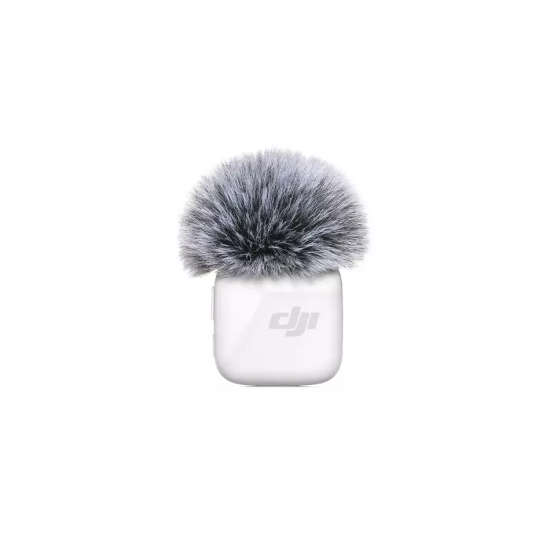 Bezprzewodowy nadajnik mikrofonu bodypack DJI CP.RN.00000430.01 — 100–20000 Hz, bateria 3,87 V, do 11,5 h, biały, 26,1×26,6×16 mm