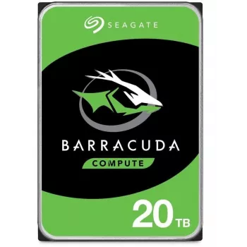 Dysk twardy wewnętrzny Seagate Barracuda 20 TB 7200 obr./min 512 MB 3,5 cala Serial ATA