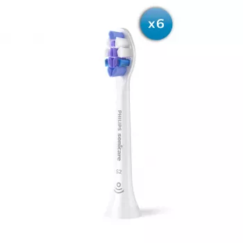 Philips Sensitive HX6056/87 6-pak końcówek szczoteczki 6 szt. Biały