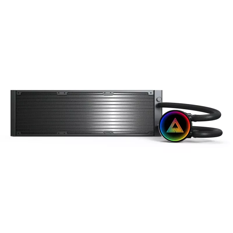 Montech LightFlow ARGB 360 Processor All-in-one liquid cooler 12 cm Czarny 1 szt.