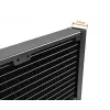 Montech LightFlow ARGB 360 Processor All-in-one liquid cooler 12 cm Czarny 1 szt.