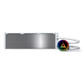Montech LightFlow ARGB 360 Processor All-in-one liquid cooler 12 cm biały 1 szt.