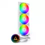 Montech LightFlow ARGB 360 Processor All-in-one liquid cooler 12 cm biały 1 szt.