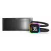 Montech HyperFlow Digital 240 Chłodzenie procesora typu All-in-one 12 cm Czarny 1 szt.