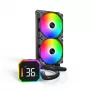 Montech HyperFlow Digital 240 Chłodzenie procesora typu All-in-one 12 cm Czarny 1 szt.