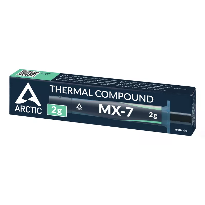 Pasta termoprzewodząca Arctic MX-7, materiał interfejsu termicznego do procesorów CPU i GPU