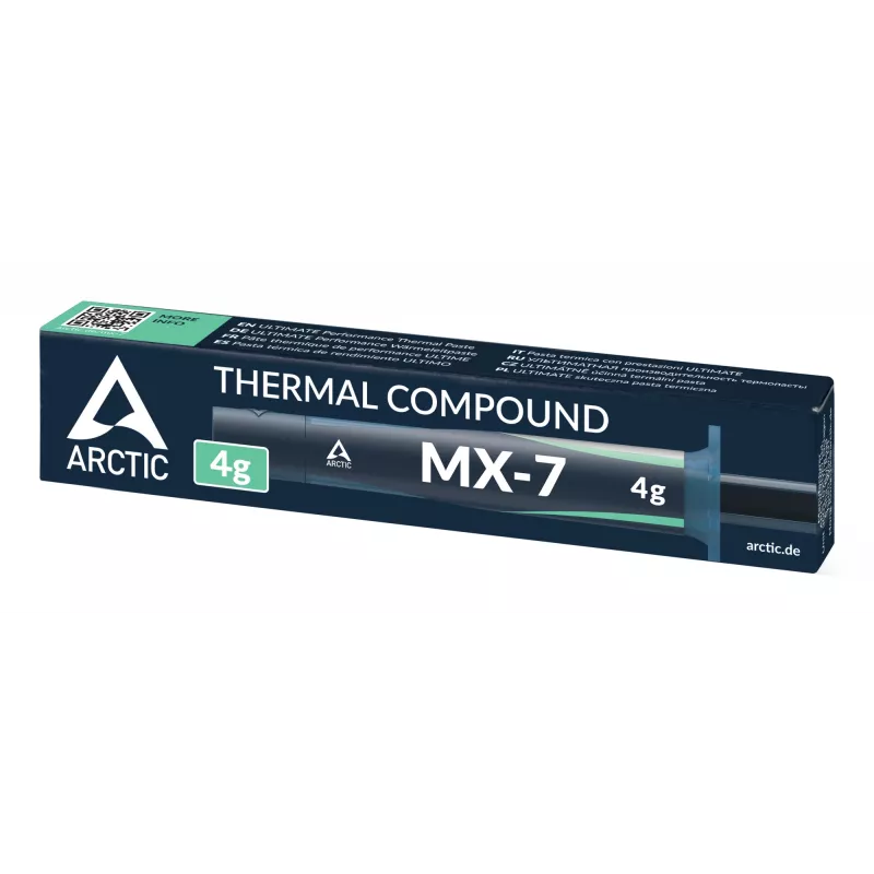 ARCTIC MX-7 - ULTIMATE Performance Thermal Paste, Pasta termoprzewodząca, 2.9 g/cm³, Szary, 35.000 - 38.000, -50 - 250 °C, 4 g