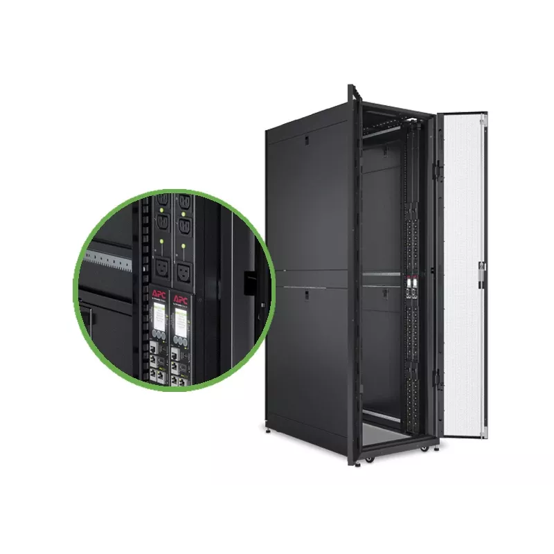 APC APDU9981EU3 rozdzielacz mocy (PDU) 24 gniazd(a) AC 0U Czarny