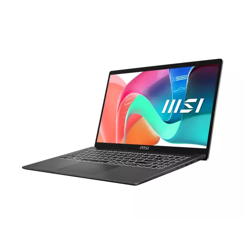 Laptop MSI Modern 15 F13MG-471NL — 15,6 cala Full HD, Intel Core i5-1334U, 16 GB RAM, 512 GB SSD, Intel Iris Xe, Windows 11 Home, szary