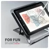 Axagon STND-LAG Stojak aluminiowy na laptopa 10 inch–17,3 inch. Osiem stopni regulacji wysokości i kąta. Wersja szara.