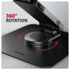 Stojak na laptopa AXAGON STND-LRB — aluminium, obrót 360°, na 10–17,3 cala, regulowana wysokość do 26 cm, pochylenie 0–180°, czarny