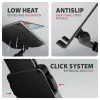 Stojak na laptopa AXAGON STND-LRB — aluminium, obrót 360°, na 10–17,3 cala, regulowana wysokość do 26 cm, pochylenie 0–180°, czarny