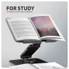 Stojak na laptopa AXAGON STND-LRB — aluminium, obrót 360°, na 10–17,3 cala, regulowana wysokość do 26 cm, pochylenie 0–180°, czarny