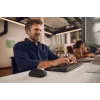 Zestaw klawiatury i myszy HP Multi-device USB/Bluetooth PR585C z podkładką pod nadgarstki, czarny, mysz w zestawie